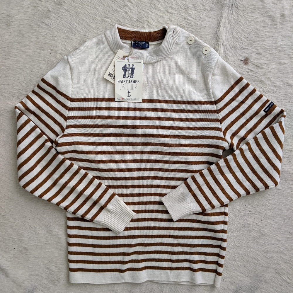 NWT Saint James Wool Sailor Sweater